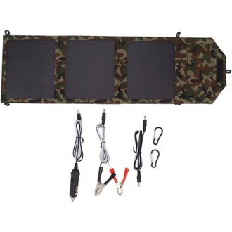 OEM Panel Solar Plegable Ligero De 30 W Con Doble Puerto Usb, Cargador Solar Port&aacute;til Para Tel&eacute;fono M&oacute;vil De 12 V Para Coche