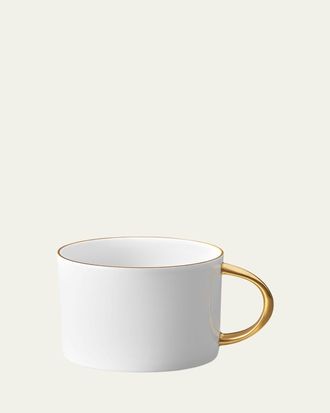 L'OBJET Corde Tea Cup, White/Gold