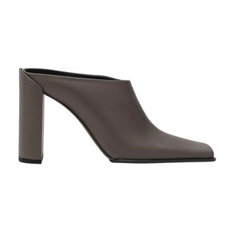 Alaia Infradito Sandalen - Dames - Muiltjes - Grijs - 37 EU - Leer - Schoenen