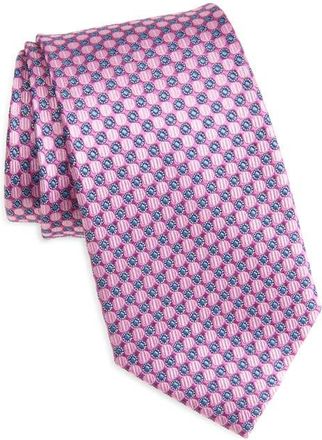 Nordstrom Neat Medallion Silk Tie in Pink at Nordstrom