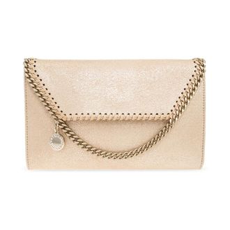 Stella McCartney Stella McCartney, Clutches, female, Yellow, Size: ONE SIZE Falabella Wallet Clutch