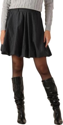 Copenhagen Muse Veelzijdige Cmtailor-Skirt voor stijlvolle dagen - Dames - Korte rokken - Grijs - XS - Rokken