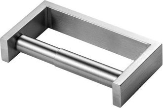 OEM Vt Goods, Soporte Para Rollo De Papel Higi&eacute;nico, Flexible Y Duradero, Plata Cepillada, Acero Inoxidable, Apto Para Rollos Mega, F&aacute;cil De Instalar