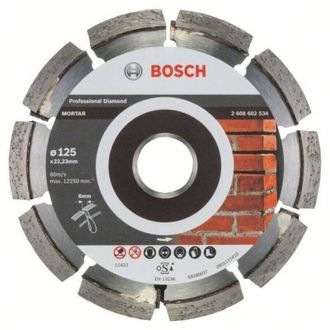 Bosch Disco De Diamante Diamante Expert Mortar: 125x6x7mm - Bosch