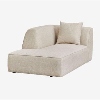 Sklum Chaise longue sinistra per divano componibile imbottito Cardea SKLUM