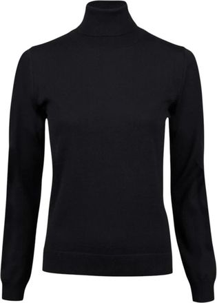 Stenstr&ouml;ms Truien & Vesten, Dames, Zwart, XS, Wol, Silja Rollneck Sweater