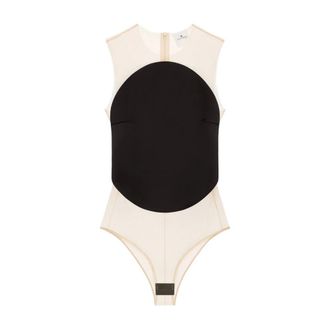 Courr&egrave;ges Donna, Top, Nero, XS, new