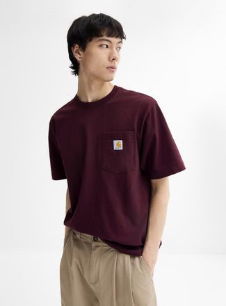 Carhartt Work in Progress Mens Logo pocket T-shirt