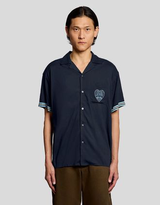 Lyle & Scott Lyle And Scott Mens Short Sleeve Laundry Logo Shirt - Size: 44/Regular