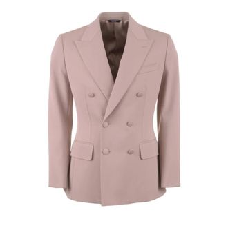 Dolce & Gabbana 2-Button Blazer - male - Dolce & Gabbana - Blazers - Brown - XS - Jackets