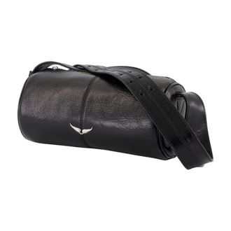 Zadig&Voltaire Womens Le Doudou Crossbody Bag Black Calfskin