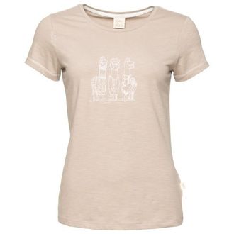 Chillaz Gandia Alpaca Gang Winter T-Shirt f&uuml;r Damen | beige