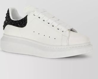 Alexander McQueen calf leather chunky low-top sneakers