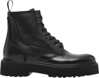 Woolrich Laarzen Zwart - Dames - Veterlaarzen - Zwart - 37 EU - Schoenen