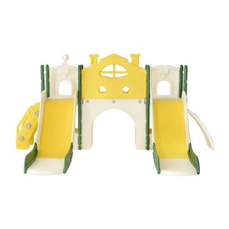 OEM Tobog&aacute;n Infantil, Juego Infantil 7 En 1, Para Uso Interior Y Exterior, Tobog&aacute;n Doble