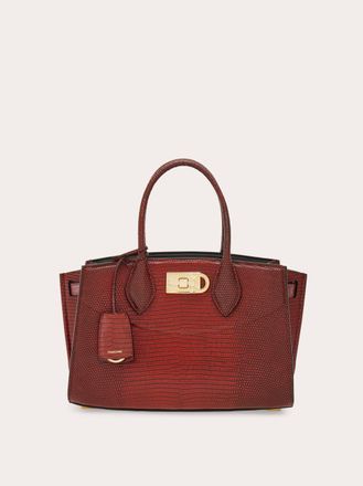 Ferragamo Donna New Ferragamo Studio soft bag (M) Marrone