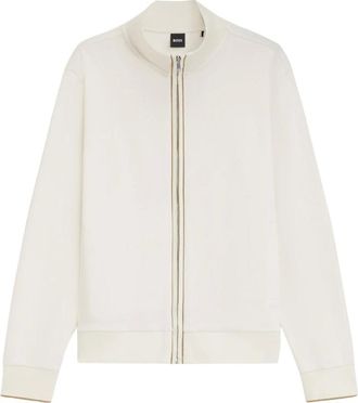 HUGO BOSS Hombre, Sudaderas, Blanco, Talla: XL