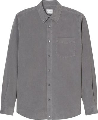 Closed Camicia con colletto button-down - Grigio