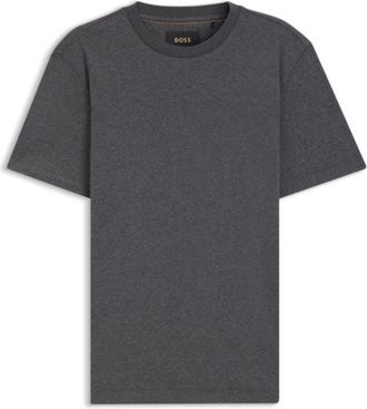 BOSS Regular-fit T-shirt in mercerized cotton