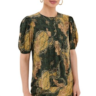 Ulla Johnson Womens Lila Top In Alpine