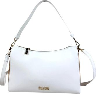Alviero Martini 1A Classe Shoulder Bags, female, White, Size: ONE SIZE Geo Harmonia Sottospalla Doppia Portabilit&agrave;