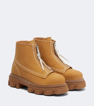 Ganni Botines revestidos