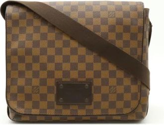 Louis Vuitton Pre-owned Cross Body Bags, male, Brown, Size: ONE SIZE Pre-owned Canvas louis-vuitton-bags