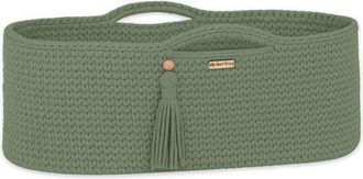 OEM Mois&eacute;s De Algod&oacute;n Bohemio Hecho A Mano Con Colch&oacute;n - Salvia