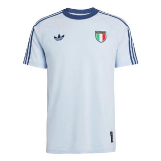 adidas Italy 2026 T-Shirt Asia Sizing Aeroblue JY9624