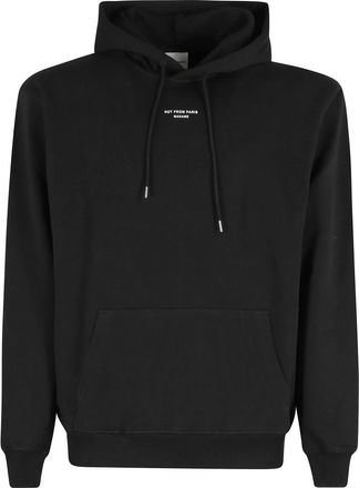 Dr&ocirc;le de Monsieur Le Hoodie Slogan - Heren - Hoodies - Zwart - L - Hoodies & sweatvesten