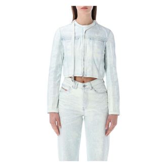 Diesel Mujer, Chaquetas, Azul, Talla: M