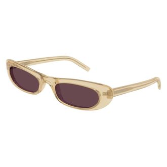 Saint Laurent Sunglasses, unisex, Yellow, Size: 53 MM SL 557 Shade Sunglasses