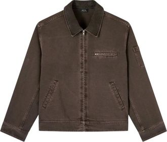 A.P.C. A.p.c., Uomo, Giacche, Marrone, M, new