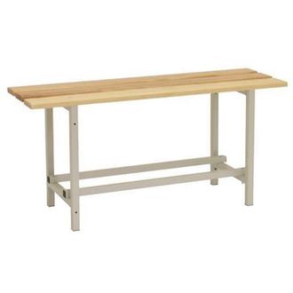 cofan Banco De Vestuario Madera L-1000 Mm, Banco De Vestuario Apto Para Vestuarios De Gimnasios, Piscinas, Centros Deportivos, Comedores, Etc. Fabricado Con
