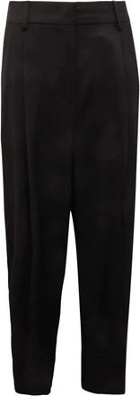 Max Mara Adelfi Broek - Dames - Broeken - Zwart - M - Wol - Broeken