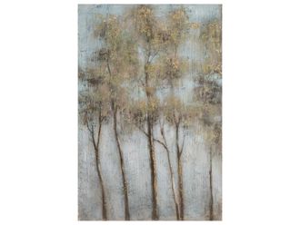 Schubiger M&ouml;bel Bild B&auml;ume im Morgengrauen 1