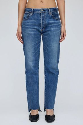 Moussy Harris Straight Jean In Blue
