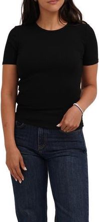 Cyrus Short Sleeve Crew T-Shirt in Black at Nordstrom Rack, Size X-Large