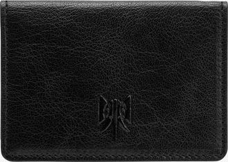 Tusk Siam Business Card Case in Black /French Blue at Nordstrom