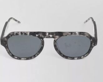 Thom Browne sunglasses tortoiseshell frame dark lenses