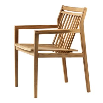FDB M&oslash;bler M1 Gartenstuhl, Teak ge&ouml;lt