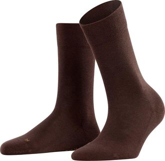 Falke Sensitive London Cotton Blend Socks in Dark Brown at Nordstrom, Size 35-38