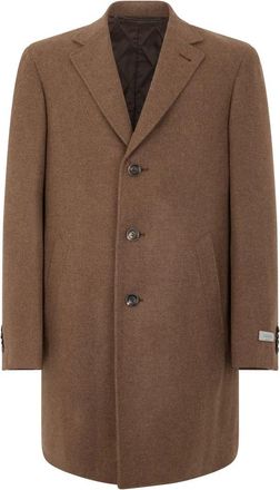 Canali Hombre, Abrigos, Marr&oacute;n, Talla: M
