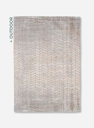 Louis De Poortere Jacobs Ladder Design - Alfombra Mad Men Chevrons - Hecha En B&eacute;lgica - Acabado A Mano - Antideslizante Natural - 85% Algod&oacute;n - 15% Poli&eacute;ster - Amarillo