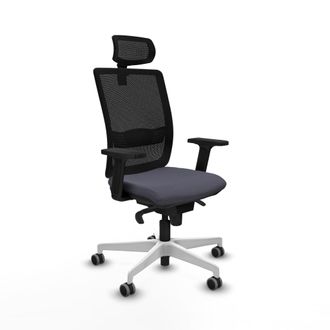 Piqueras y Crespo Silla Ergon&oacute;mica Piqueras Y Crespo Haches Negro Espuma Alta Densidad