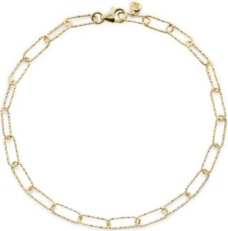 Monica Vinader Bracciale in oro giallo 14 carati