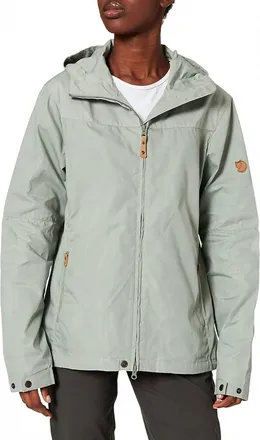 Fj&auml;llr&auml;ven Stina Jacket In Sage Green