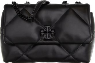 Tory Burch Tory Burch Crossbody Bags - Kira Diamond Quilt Powder Coated Small Convertible - black - Crossbody Bags for ladies