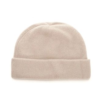 arch4 Redwood Cashmere Beanie - Dames - Hoeden - Beige - ONE Size - Kasjmier - Accessoires