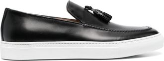 Scarosso Amadeo leather sneakers - men - Calf Leather/Calf Leather/Rubber - 41 1/2 - Black